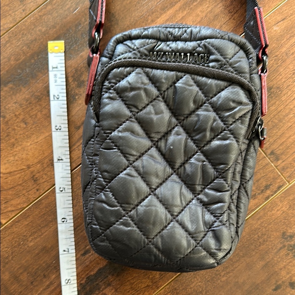 MZ Wallace Black Quilted crossbody